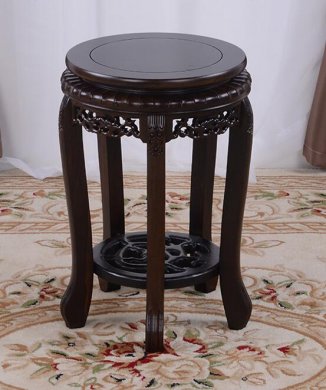 中式仿古家用鼓凳，實木繡墩古箏凳子