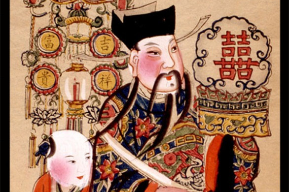 匠心啟航閱讀傳統(tǒng)精美色彩艷麗的年畫（二）