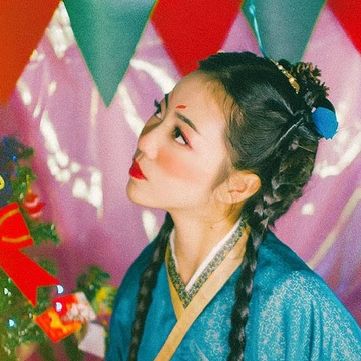 精靈可愛女生頭像，唯美古風(fēng)真人頭像