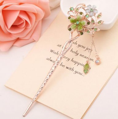 匠心啟航閱讀發(fā)簪 流蘇步搖發(fā)簪