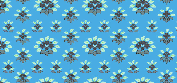 中國(guó)傳統(tǒng)唐代服飾散點(diǎn)紋圖案二，矢量素材