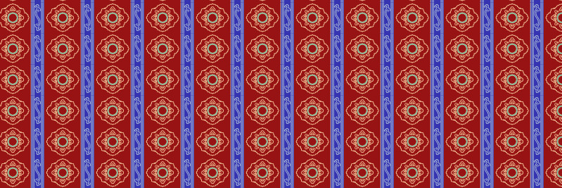 中國傳統(tǒng)明代服飾條紋花圖案，矢量素材