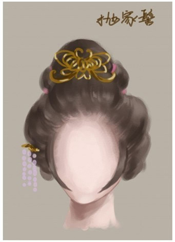 匠心啟航閱讀女子古裝發(fā)型參考（十）