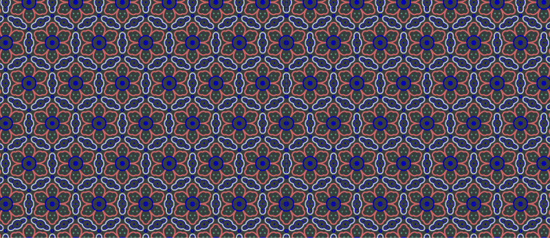 中國(guó)傳統(tǒng)明代服飾六瓣花圖案，矢量素材