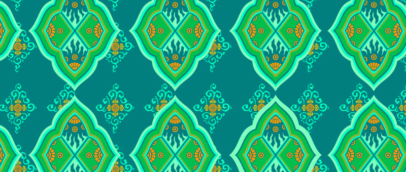 中國傳統(tǒng)明代服飾古典圖案，矢量素材